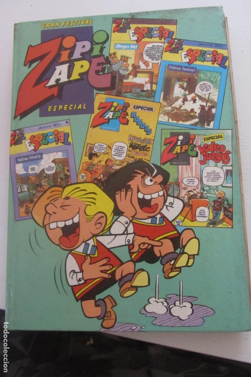 Comics: GRAN FESTIVAL ESPECIAL - ZIPI Y ZAPE - CONTIENE 5 NUMEROS Bruguera ARX235