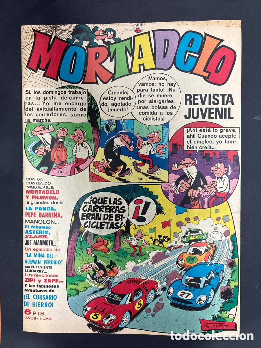 Tebeos: COMIC MORTADELO REVISTA N&ordm; 6 EDITORIAL BRGUERA