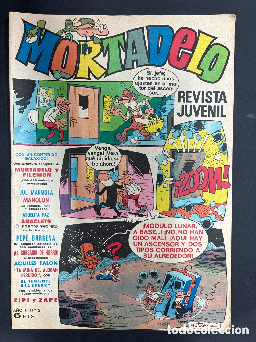 Tebeos: COMIC MORTADELO REVISTA N&ordm; 15 EDITORIAL BRUGUERA