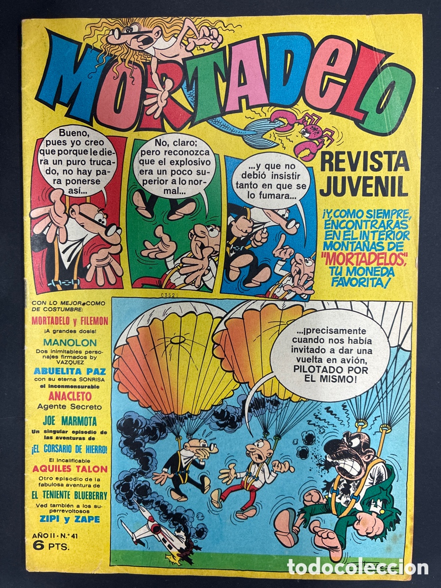 Tebeos: COMIC MORTADELO REVISTA N&ordm; 41 EDITORIAL BRUGUERA