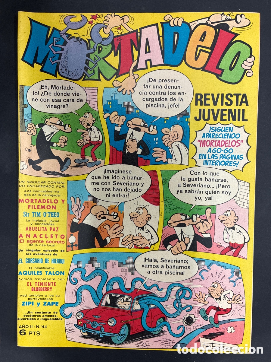 Tebeos: COMIC MORTADELO REVISTA N&ordm; 44 EDITORIAL BRUGUERA