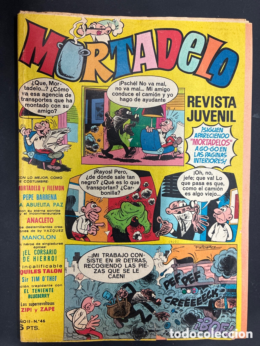 Tebeos: COMIC MORTADELO REVISTA N&ordm; 46 EDITORIAL BRUGUERA