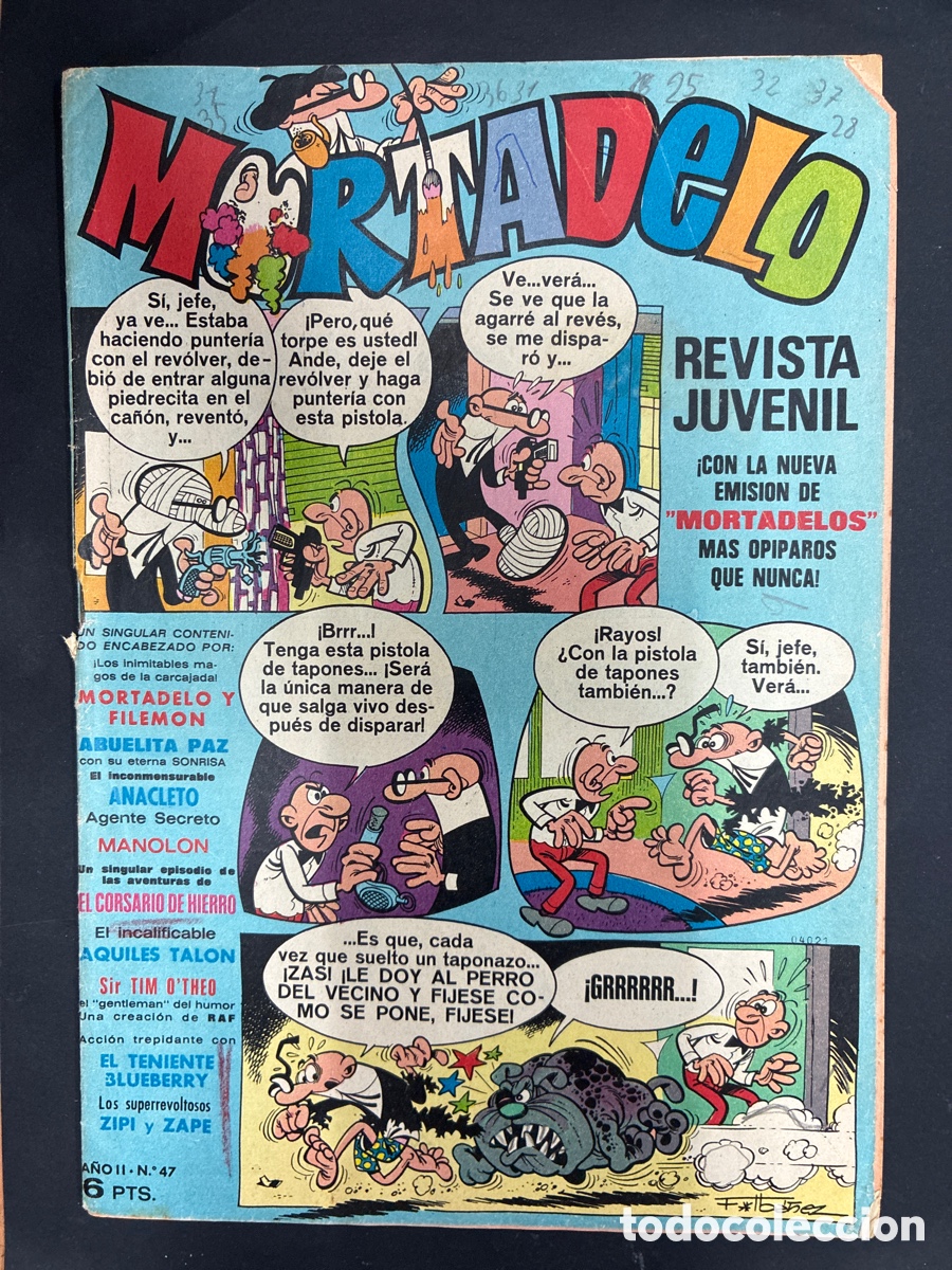 Tebeos: COMIC MORTADELO REVISTA N&ordm; 47 EDITORIAL BRUGUERA