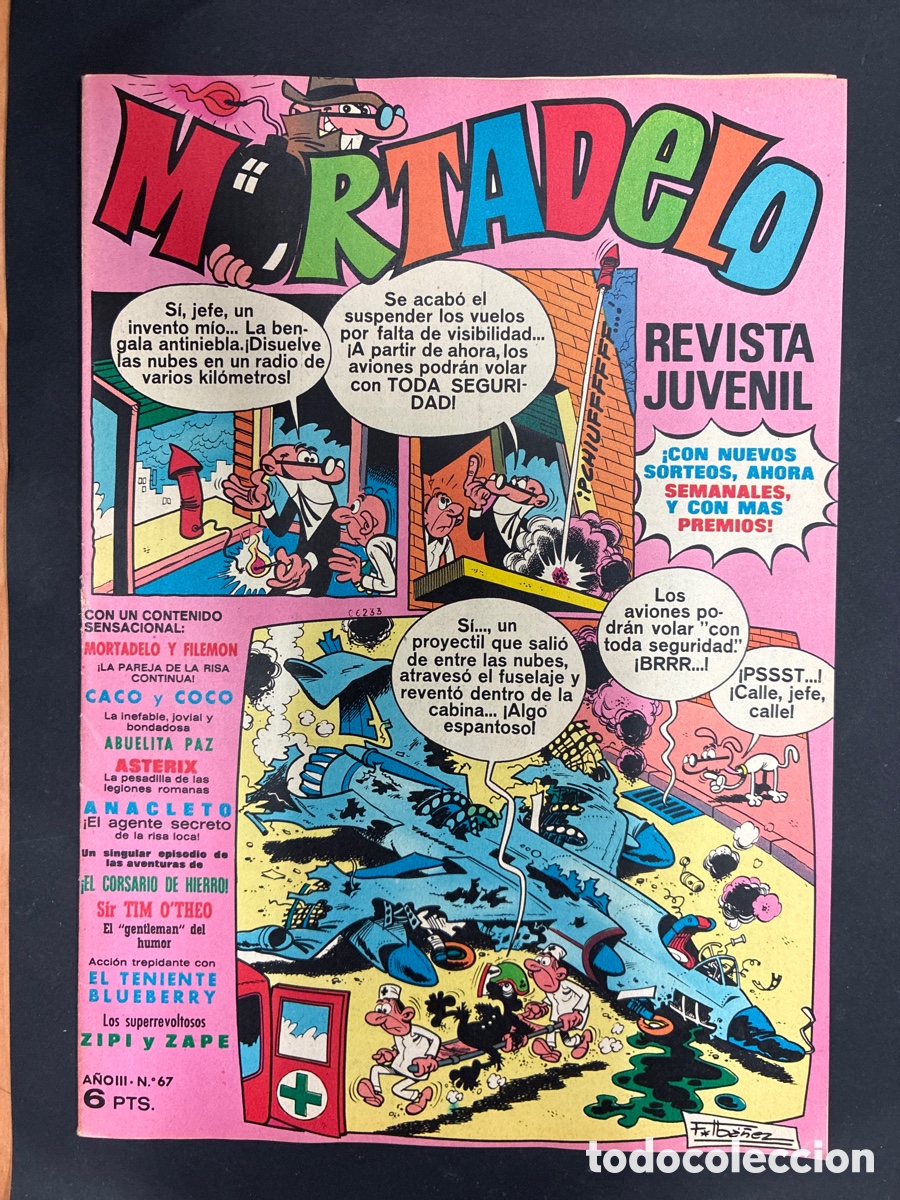 Tebeos: COMIC MORTADELO REVISTA N&ordm; 67 EDITORIAL BRUGUERA