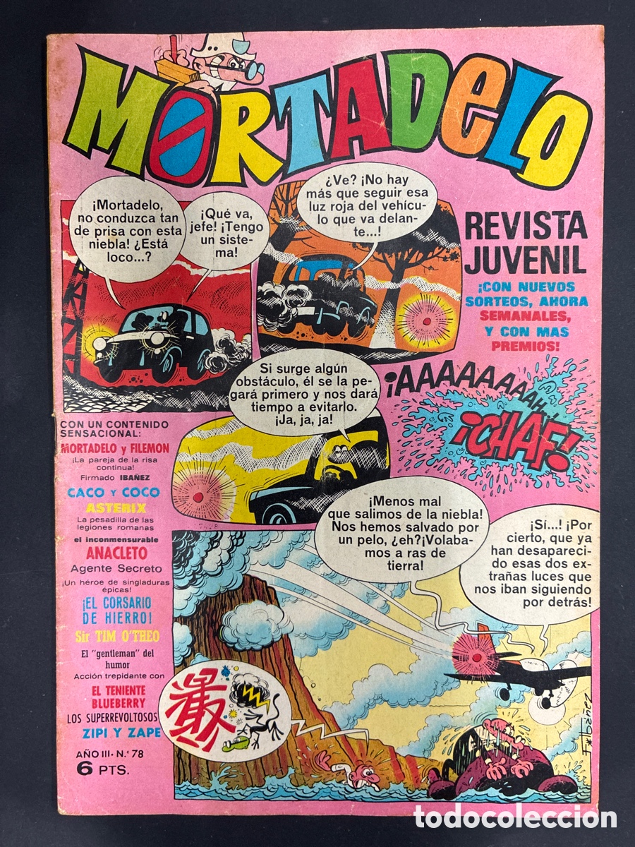 Tebeos: COMIC MORTADELO REVISTA N&ordm; 78 EDITORIAL BRUGUERA