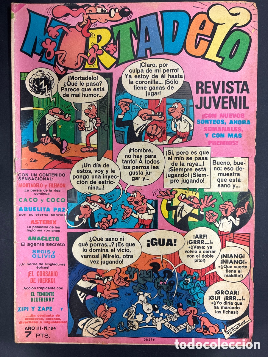 Tebeos: COMIC MORTADELO REVISTA N&ordm; 84 EDITORIAL BRUGUERA