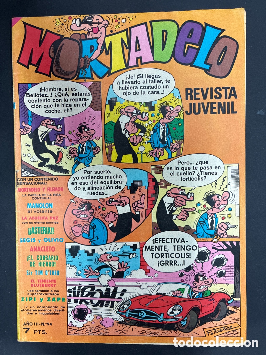 Tebeos: COMIC MORTADELO REVISTA N&ordm; 94 EDITORIAL BRUGUERA