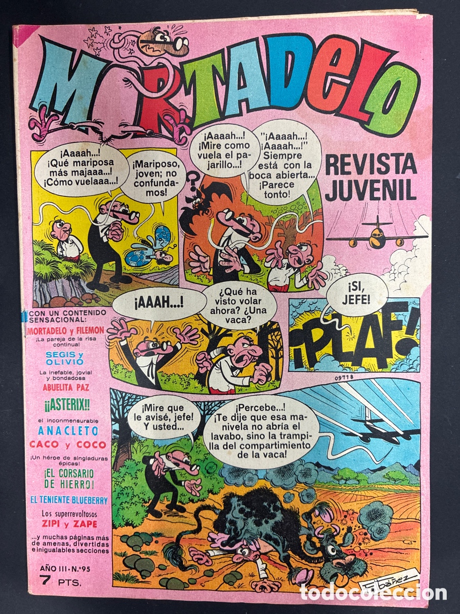 Tebeos: COMIC MORTADELO REVISTA N&ordm; 95 EDITORIAL BRUGUERA