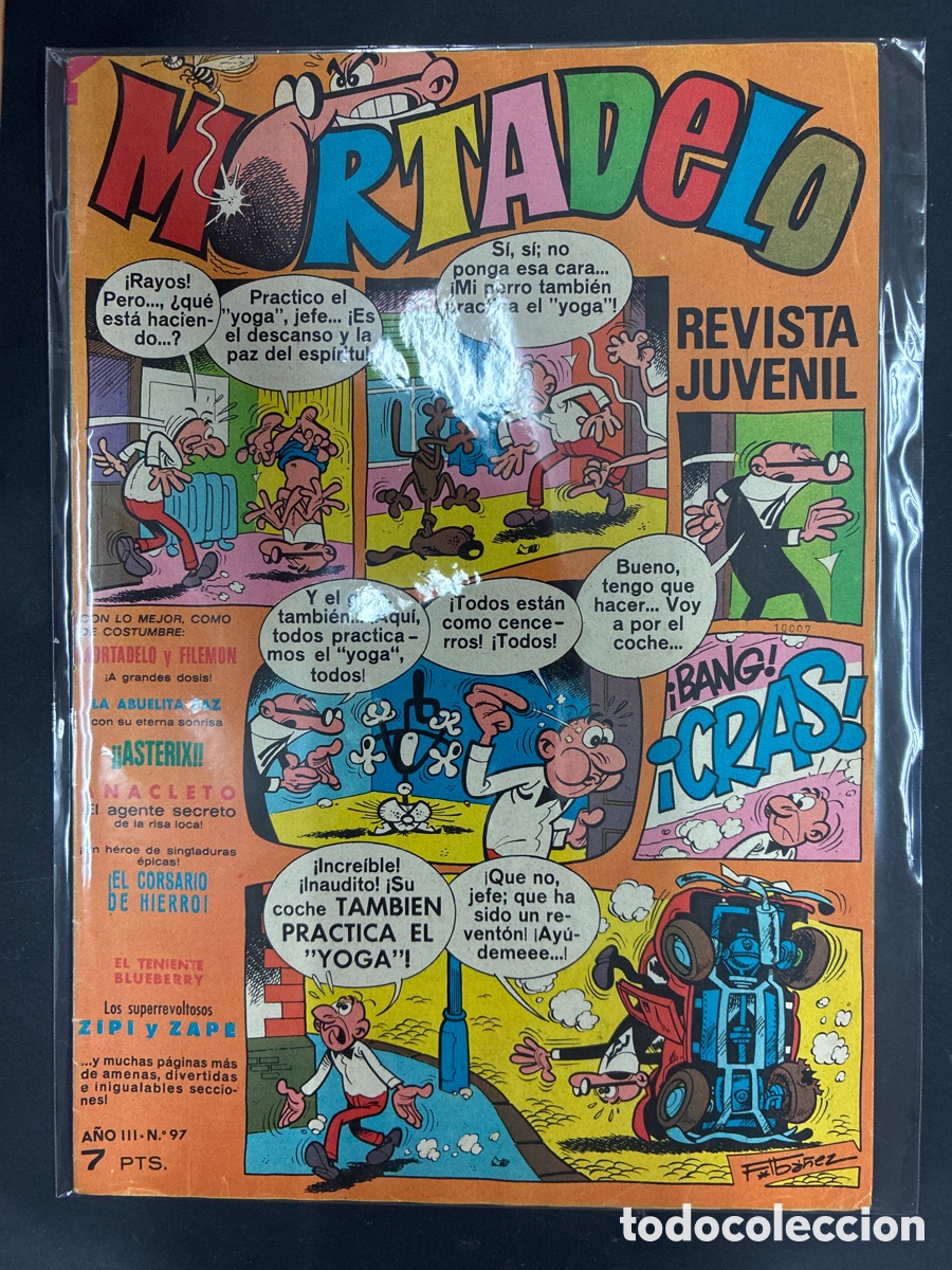 Tebeos: COMIC MORTADELO REVISTA N&ordm; 97 EDITORIAL BRUGUERA