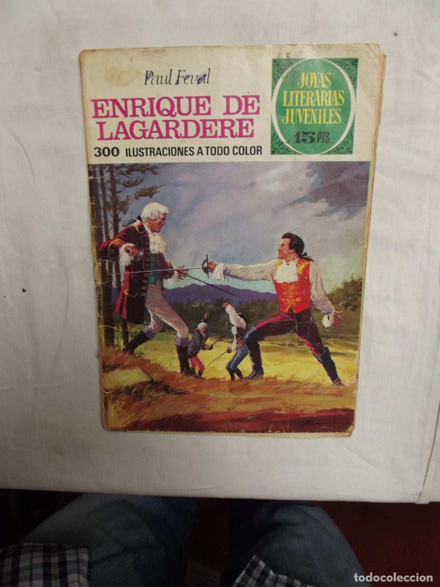 Tebeos: ENRIQUE DE LAGARDERE POR PAUL FEVAL JOYAS LITERARIAS JUVENILES