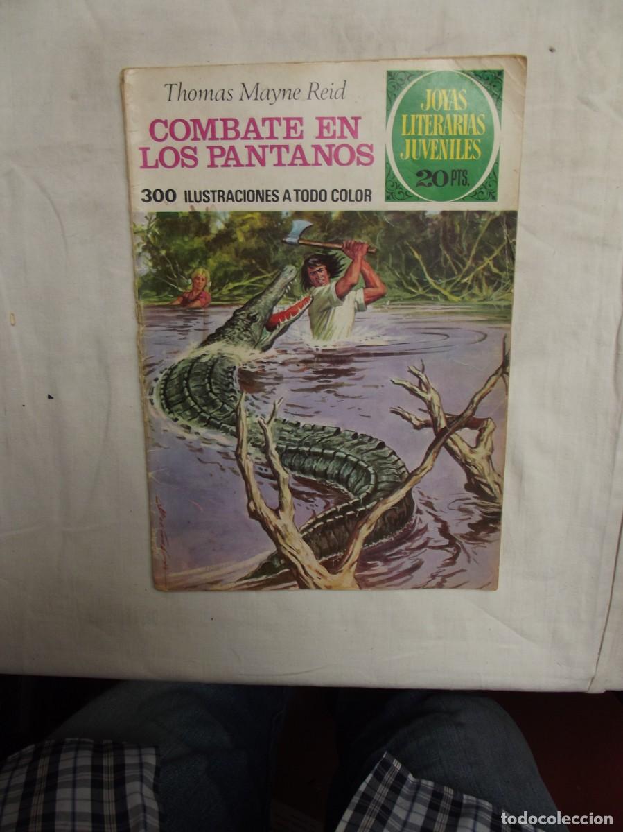 Tebeos: COMBATE EN LOS PANTANOS POR THOMAS MAYNE REID JOYAS LITERARIAS JUVENILES