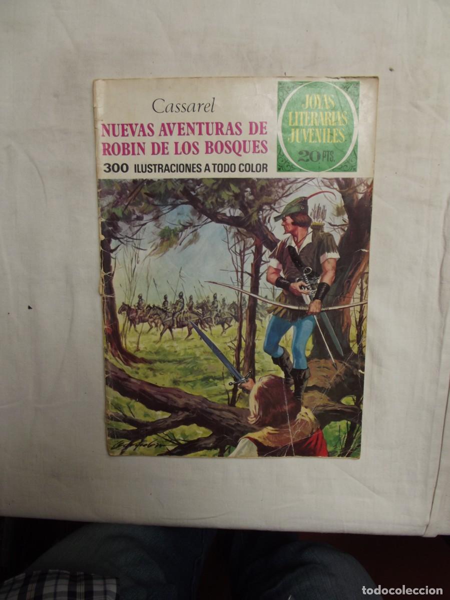 Tebeos: NUEVAS AVENTURAS DE ROBIN DE LOS BOSQUES POR CASSAREL JOYAS LITERARIAS JUVENILES