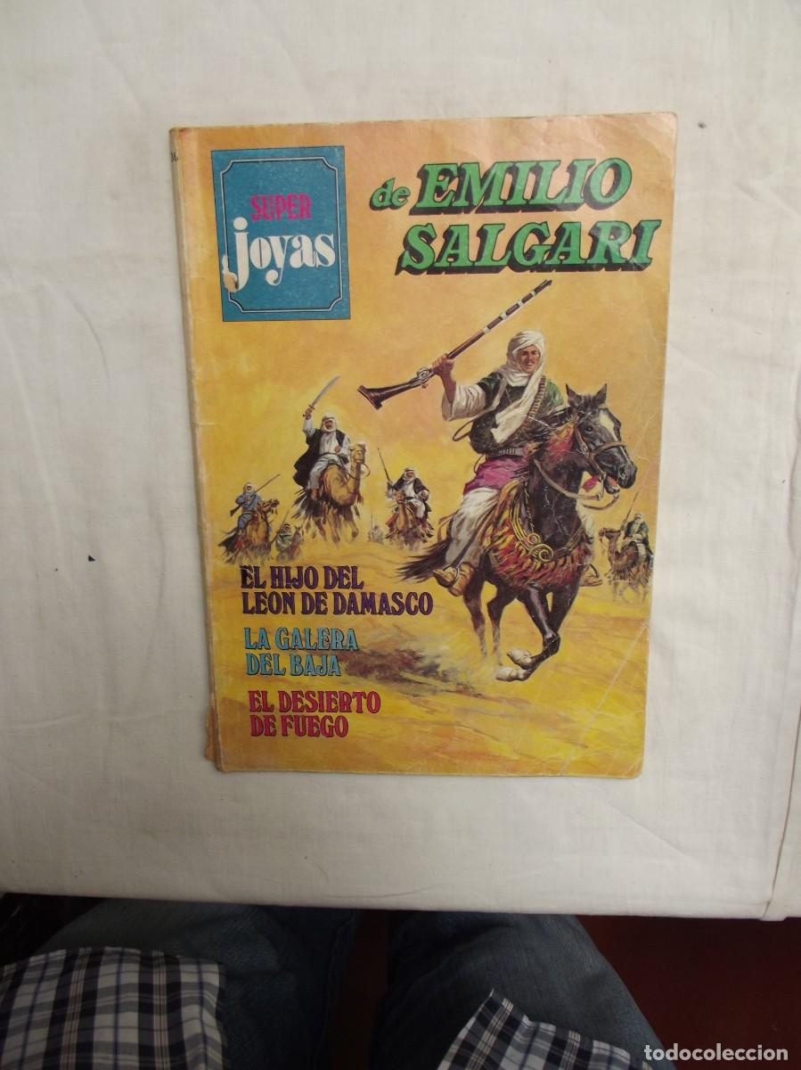 Tebeos: SUPER JOYAS CON TRES TITULOS DE EMILIO SALGARI