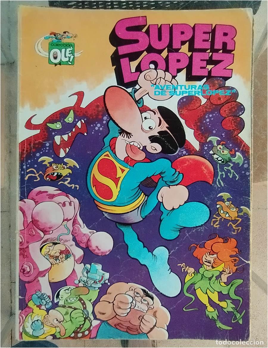 Tebeos: AVENTURAS DE SUPER LOPEZ BRUGUERA PRIMERA EDICION 1981 SUPER LOPEZ OLE 1
