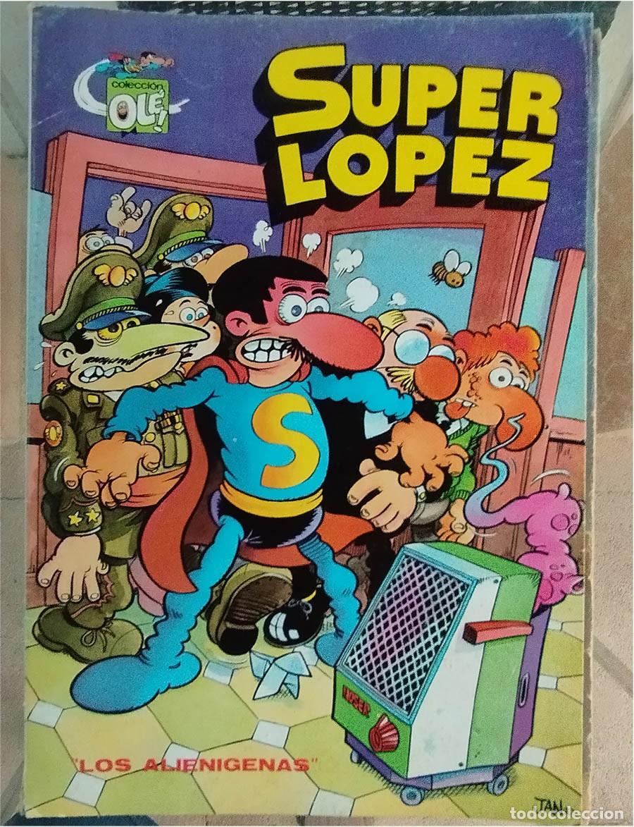 Tebeos: LOS ALIENIGENAS BRUGUERA 1982 SUPER LOPEZ OLE 4