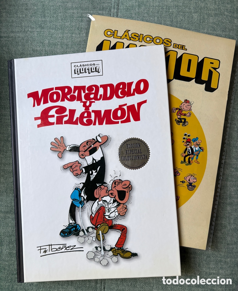 Tebeos: (L*029*) Mortadelo y Filem&oacute;n I - Cl&aacute;sicos del Humor RBA - 2009 - Tapa dura + Folleto
