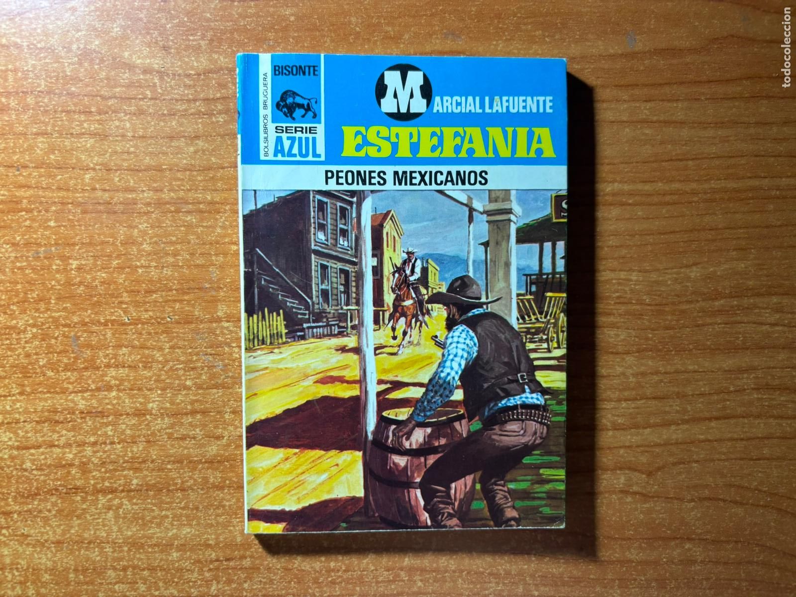 Tebeos: BISONTE SERIE AZUL N&ordm; 393 EDITORIAL BRUGUERA