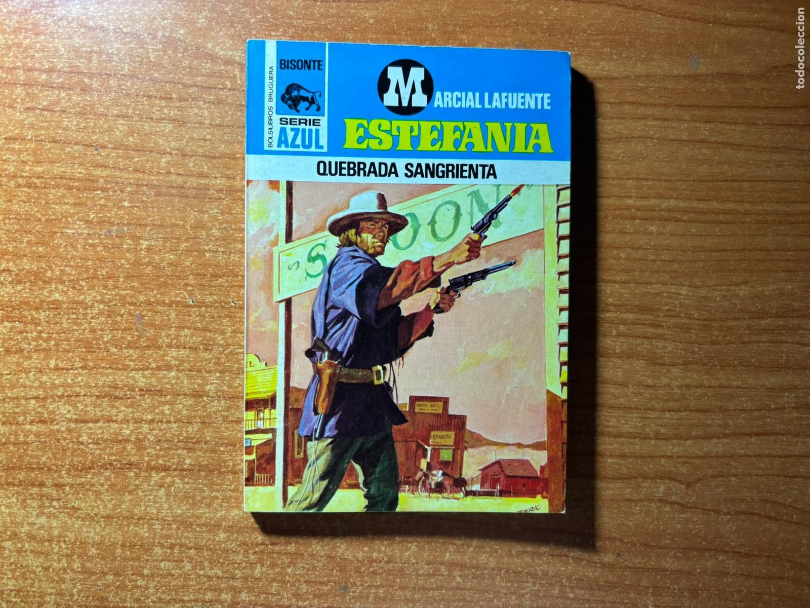 Tebeos: BISONTE SERIE AZUL N&ordm; 338 EDITORIAL BRUGUERA