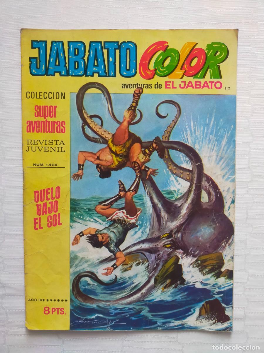 Tebeos: JABATO Color N&ordm; 112: DUELO BAJO EL SOL (Primera, 1&ordf; &Eacute;poca). Editorial Bruguera 1972