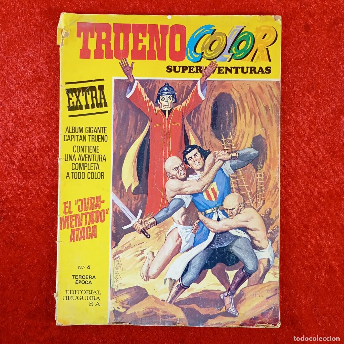 Tebeos: TRUENO COLOR - SUPERAVENTURAS - EXTRA - EL &rdquo;JURAMENTADO&rdquo; ATACA - N&ordm; 6 - EDITORIAL BRUGUERA / 1939