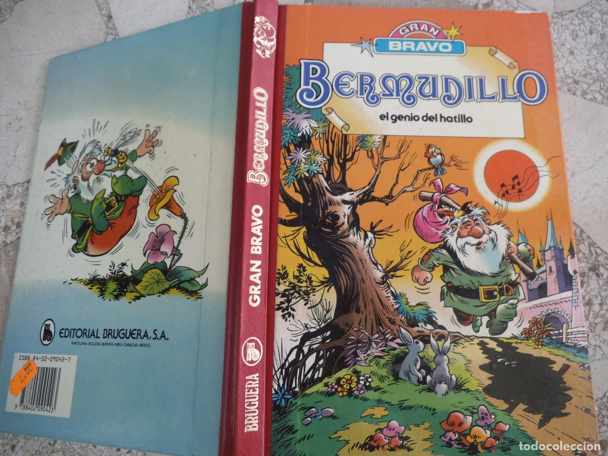 Tebeos: gran bravo, bermudillo, el genio del hatillo,n&ordm; 1, bruguera 1 edicion 1982, color,