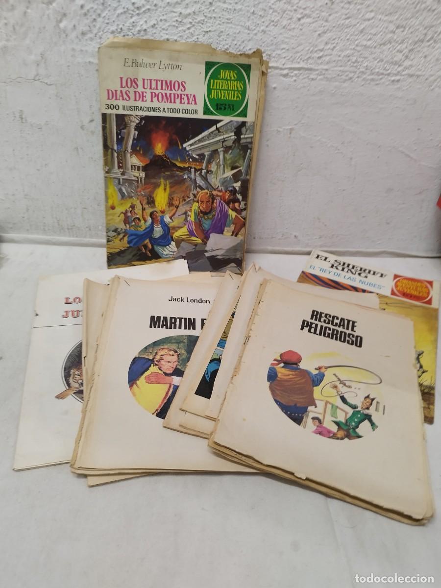Tebeos: Lote de joyas literarias, algunas incompletas o sin portada.