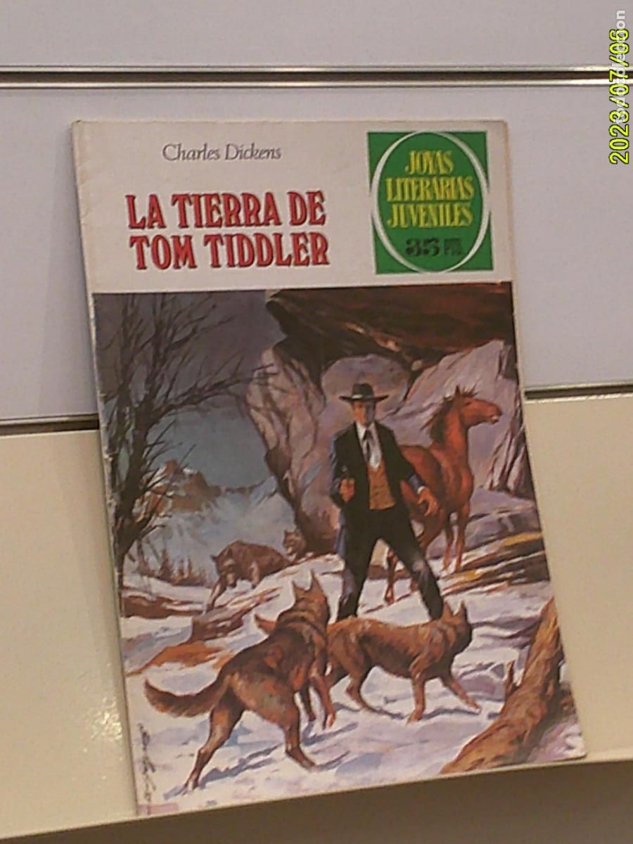 Tebeos: JOYAS LITERARIAS JUVENILES N&ordm; 219 LA TIERRA DE TOM TIDDLER CHARLES DICKENS - BRUGUERA