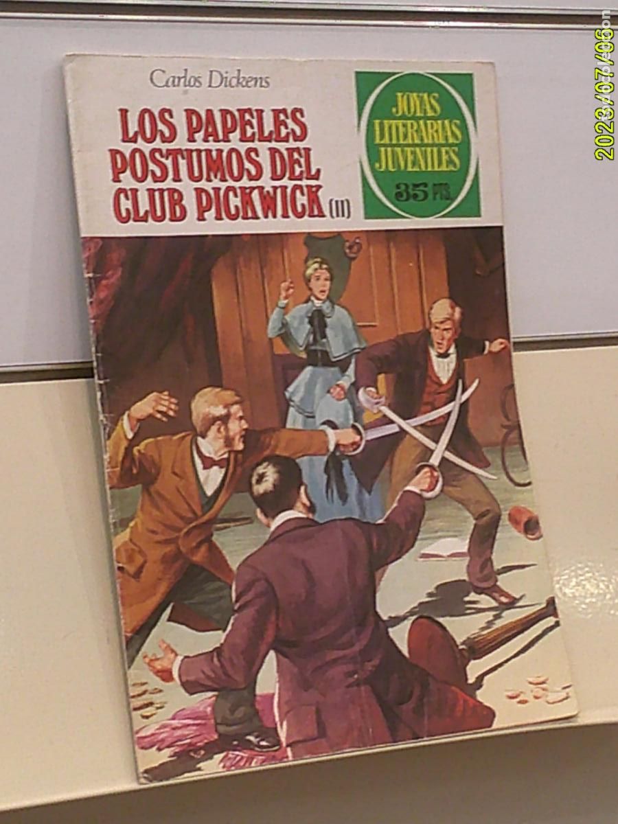 Tebeos: JOYAS LITERARIAS JUVENILES N&ordm; 200 LOS PAPELES POSTUMOS DEL CLUB PICKWICK II C. DICKENS - BRUGUERA