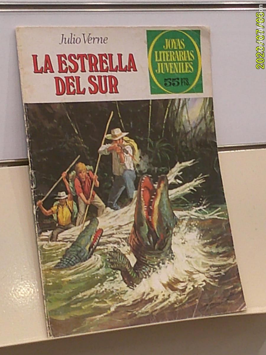 Tebeos: JOYAS LITERARIAS JUVENILES N&ordm; 33 LA ESTRELLA DEL SUR JULIO VERNE - BRUGUERA