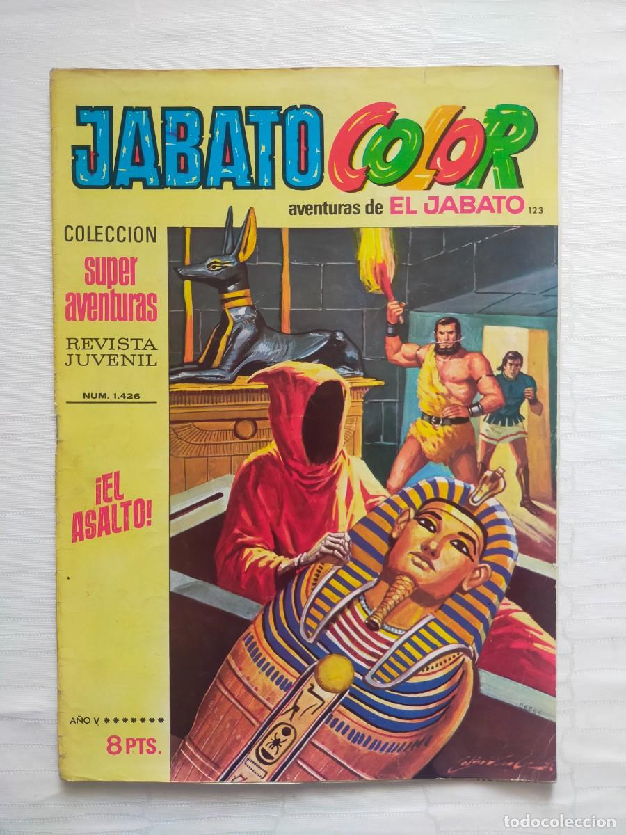 Tebeos: JABATO Color N&ordm; 123: &iexcl;EL ASALTO&iexcl; (Primera, 1&ordf; &Eacute;poca). Editorial Bruguera 1972