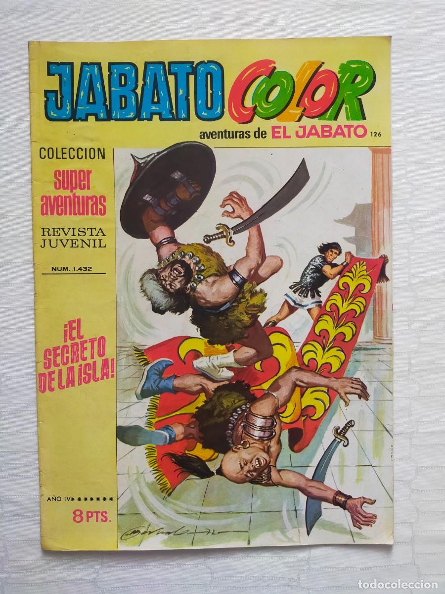 Tebeos: JABATO Color N&ordm; 126: EL SECRETO DE LA ISLA (Primera, 1&ordf; &Eacute;poca). Editorial Bruguera 1972