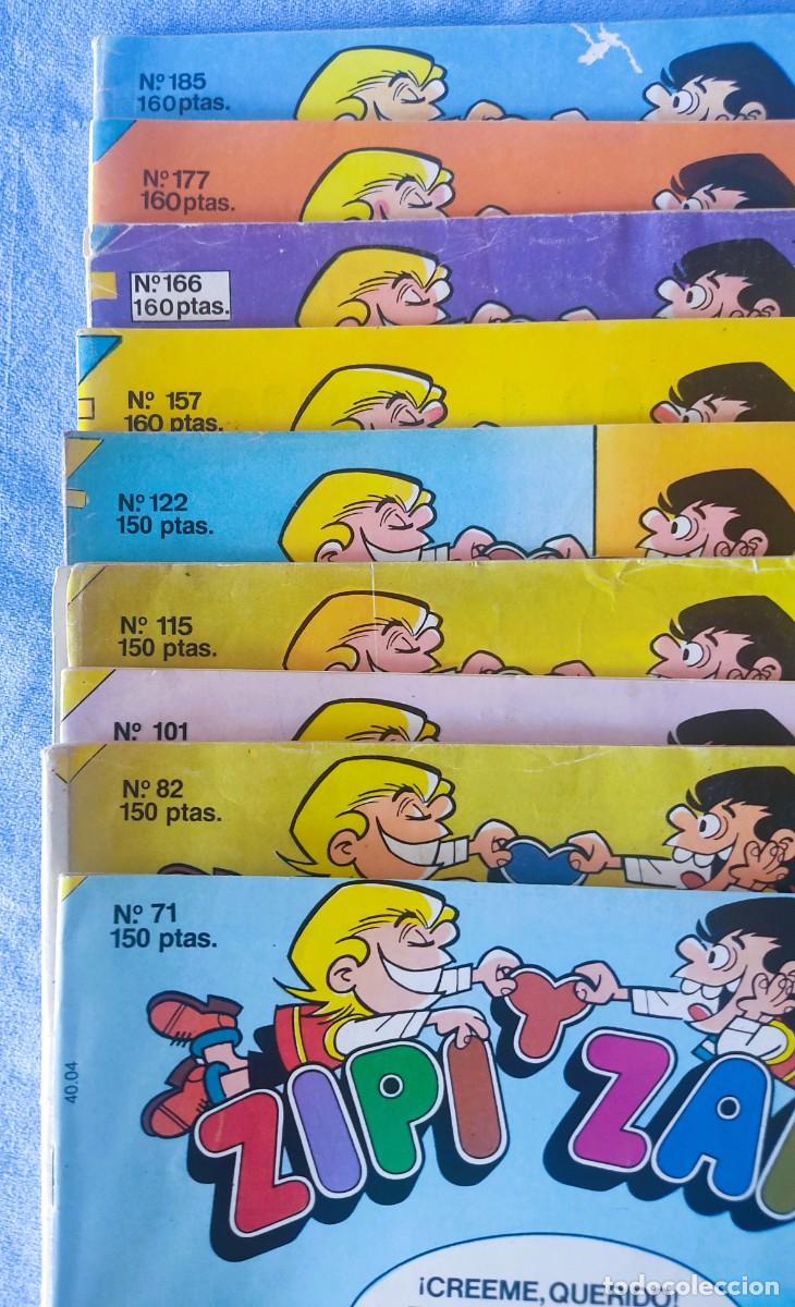 Tebeos: LOTE 9 TEBEOS DE ZIPI Y ZAPE - Foto 2