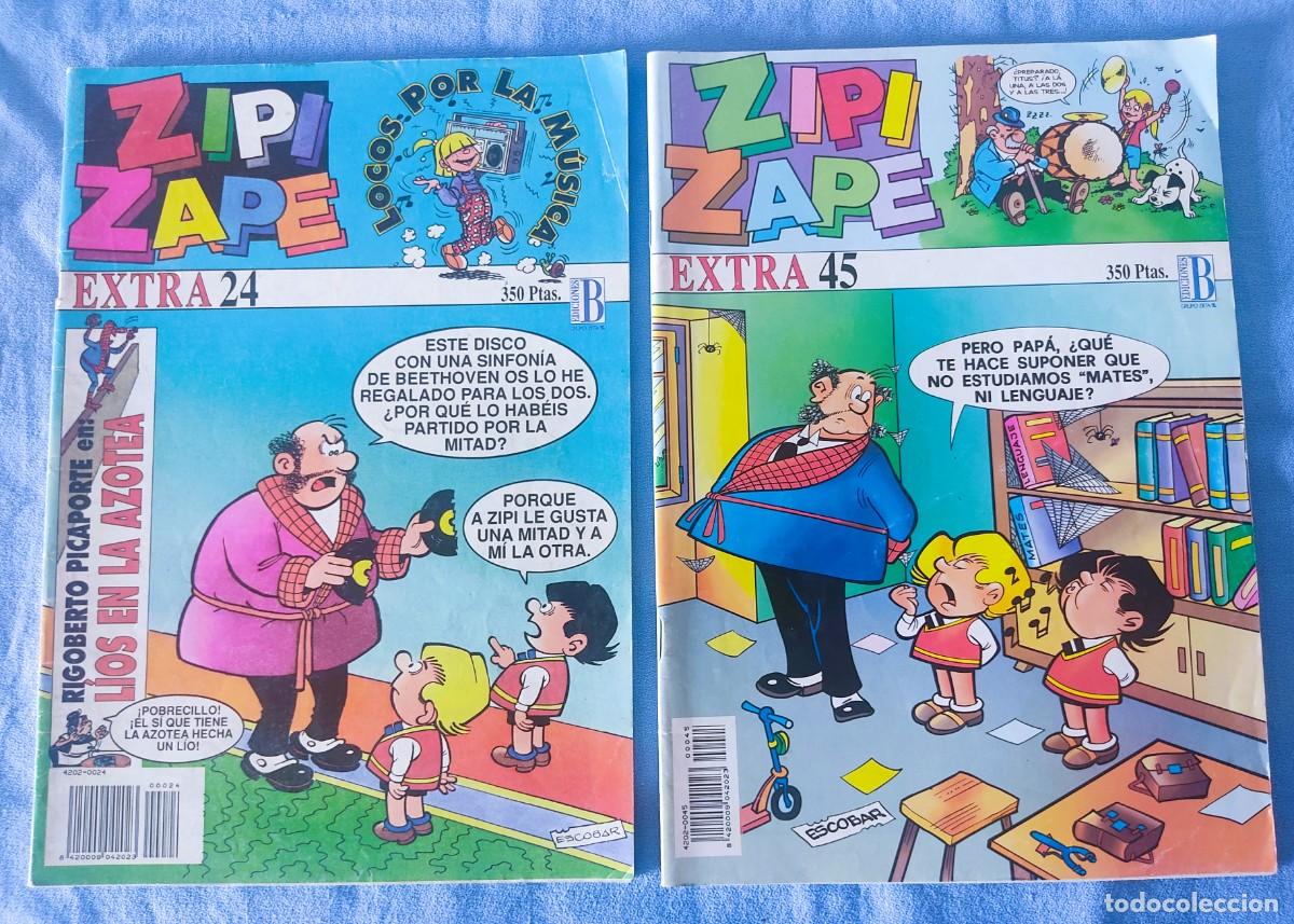 Tebeos: LOTE 6 TEBEOS EXTRA DE ZIPI Y ZAPE - Foto 4