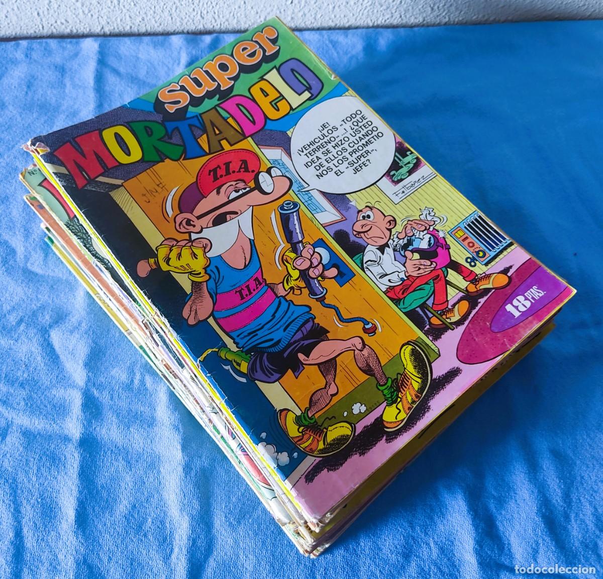 Tebeos: LOTE DE 31 TEBEOS DE SUPER MORTADELO