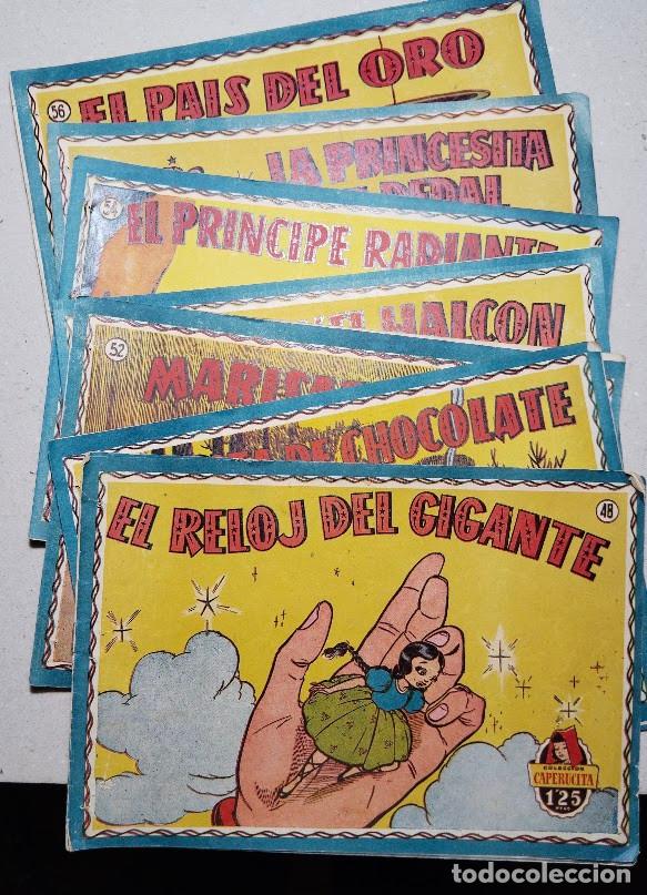 Tebeos: COLECCION CAPERUCITA, EDITORIAL BRUGUERA, A&Ntilde;O 1952. 20 N&Uacute;MEROS.