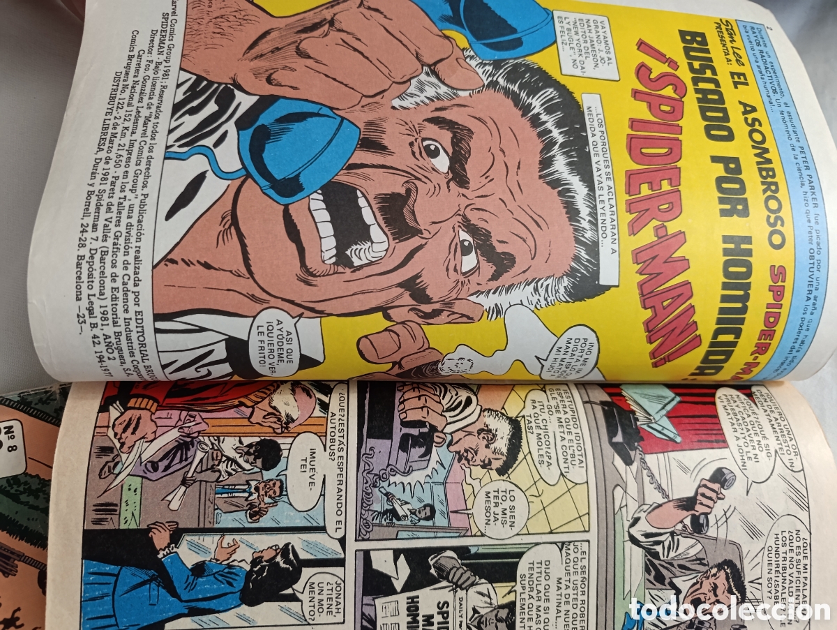 Tebeos: SPIDERMAN COMICS BRUGUERA 7, 8 Y 21 - Foto 2