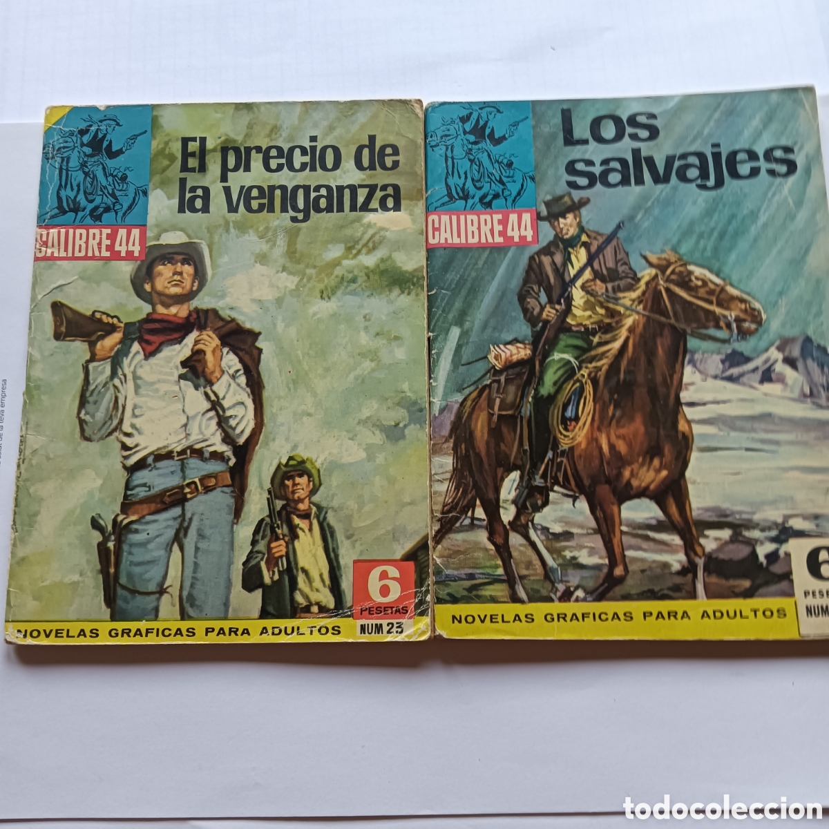 Tebeos: NOVELAS GRAFICAS CALIBRE44 N&Uacute;M 25-35 EDI.BRUGUERA