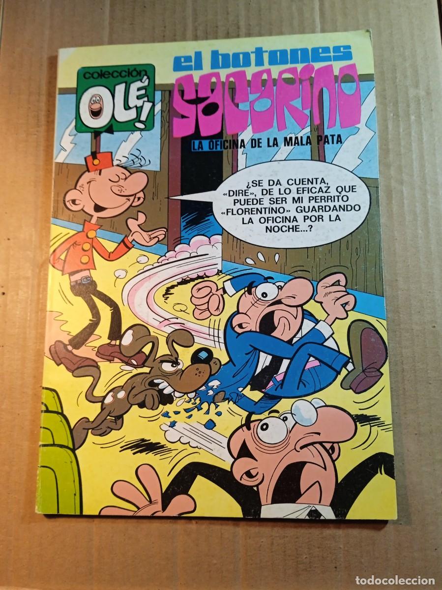 Tebeos: TEBEO DE OLE EL BOTONES SACARINO EN LA OFICINA DE LA MALA PATA DEL A&Ntilde;O 1982 N&ordm; 62