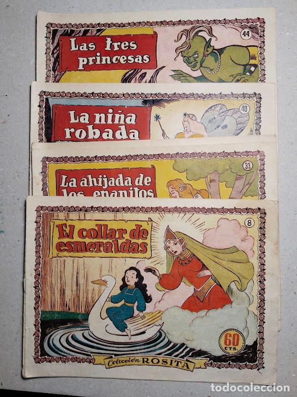 Tebeos: COLECCI&Oacute;N ROSITA, CREACIONES EDITORIALES (BRUGUERA), 7 N&Uacute;MEROS, ca. 1955