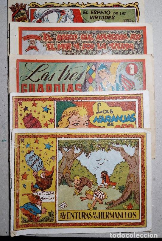 Tebeos: CINCO C&Ograve;MICS INFANTILES. TISSTINTAS COLECCIONES Y EDITORIALES. ca 1950
