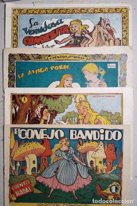 Tebeos: CUATRO C&Ograve;MICS INFANTILES, DISTINTAS COLECCIONES Y EDITORIALES, ca 1950