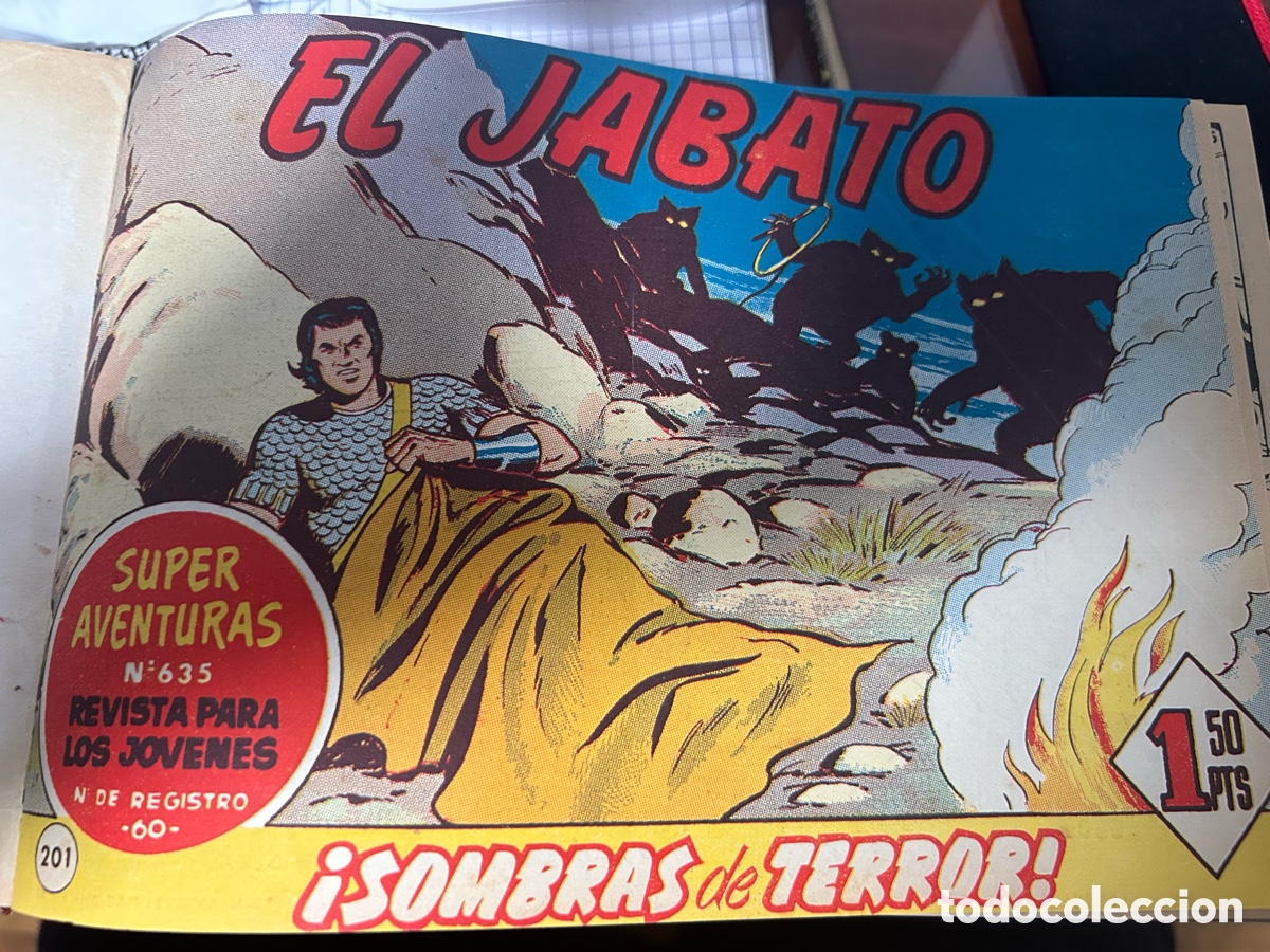Tebeos: EL JABATO ORIGINAL 1963 N&ordm; 201 al 249