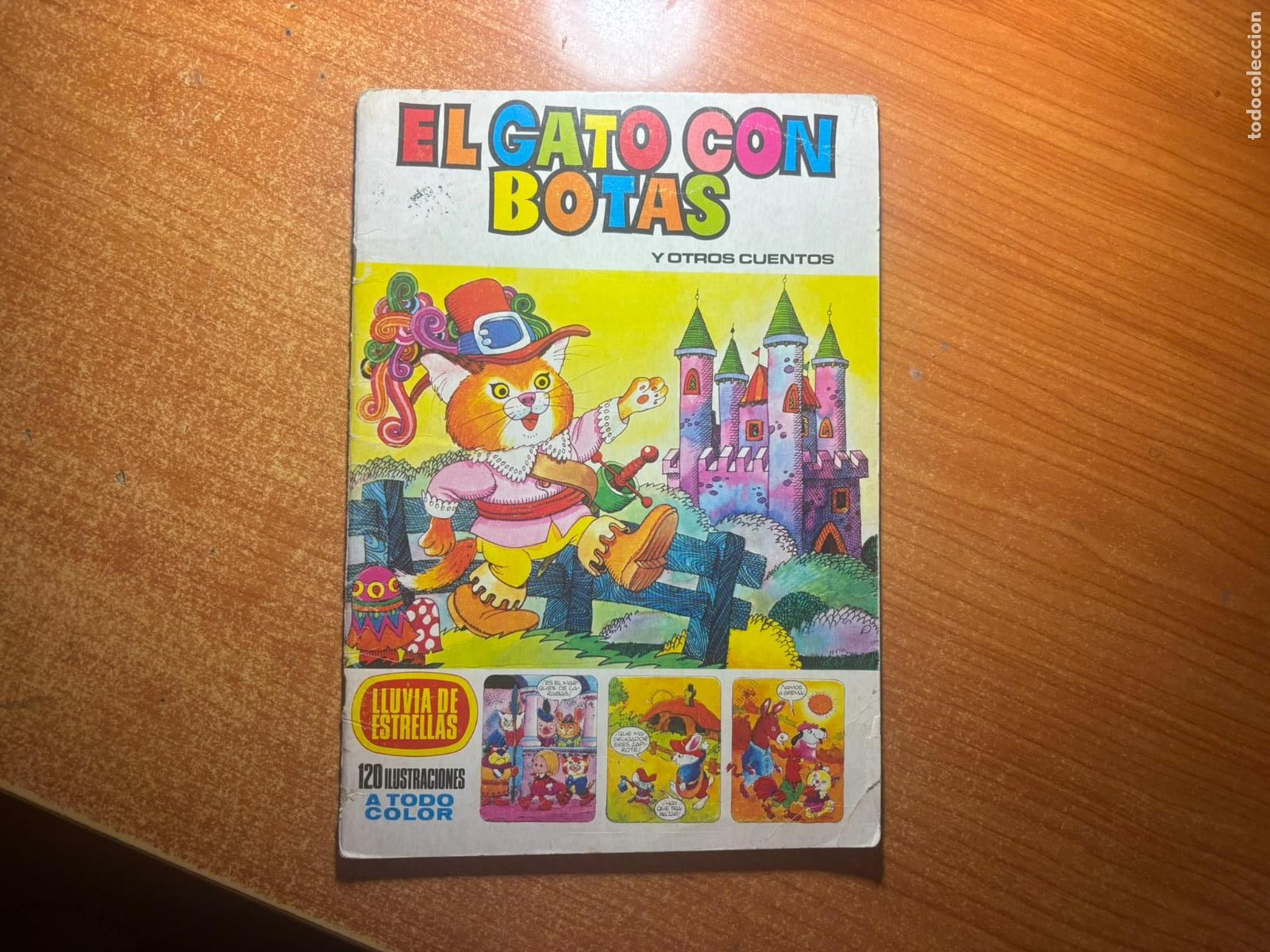 Tebeos: LLUVIA DE ESTRELLAS N&ordm; 10 EL GATO CON BOTAS EDITORIAL BRUGUERA 1971 DIBUJADO POR JAN