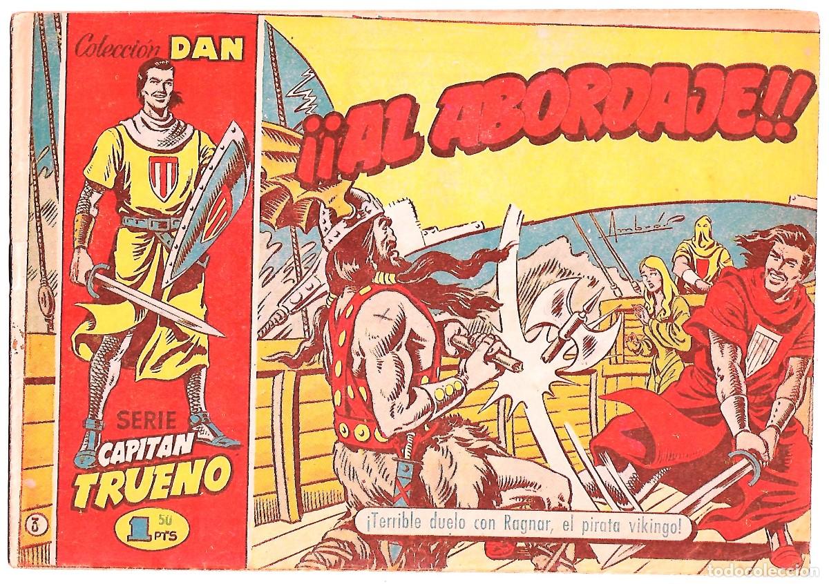 Tebeos: EL CAPITAN TRUENO N&ordm; 3 ORIGINAL BRUGUERA-MUY BIEN-LEER DESCRIPCION Y VER FOTOS