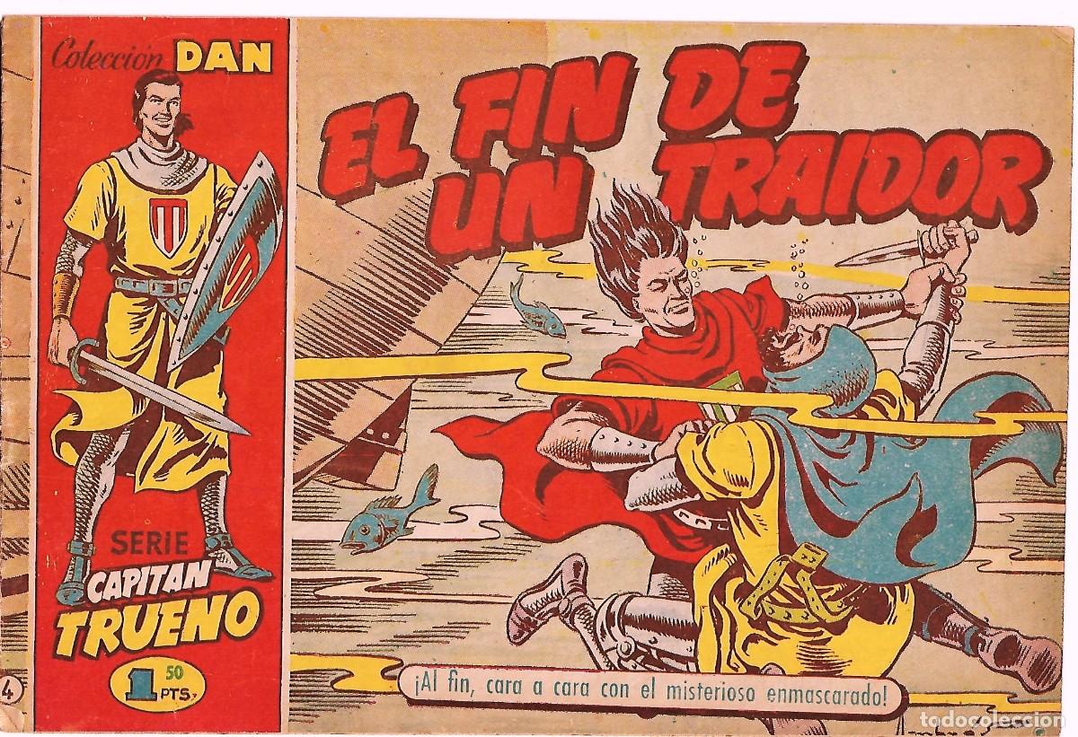Tebeos: EL CAPITAN TRUENO N&ordm; 4 ORIGINAL BRUGUERA-MUY BIEN-LEER DESCRIPCION Y VER FOTOS