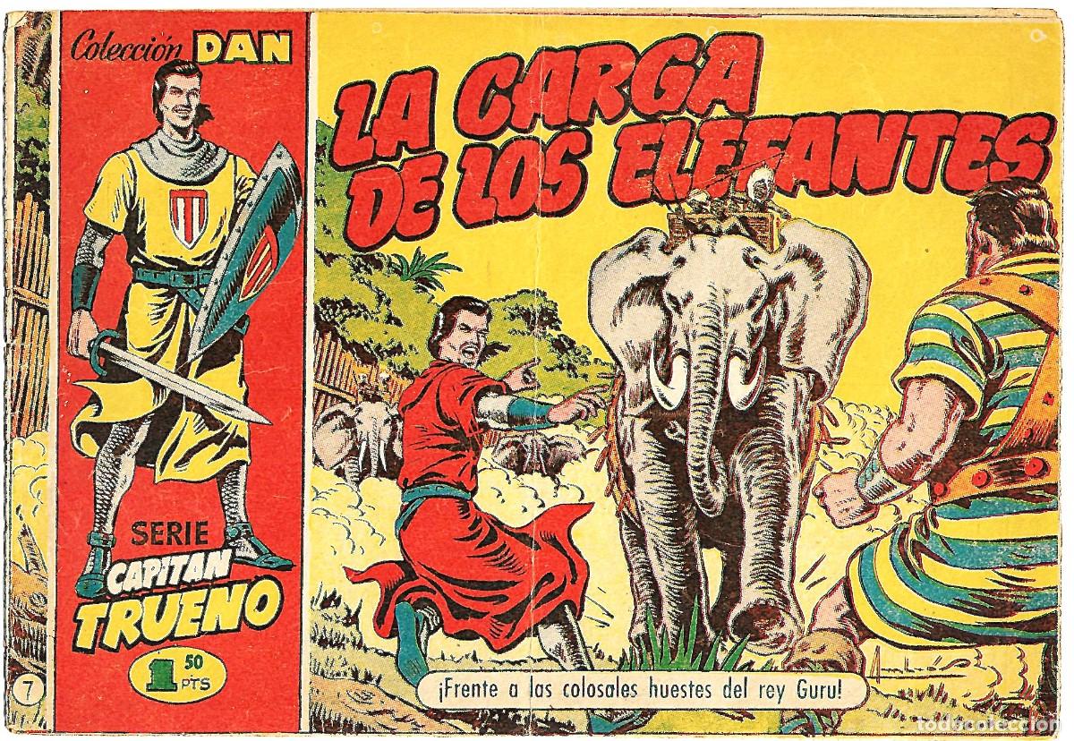 Tebeos: EL CAPITAN TRUENO N&ordm; 7 ORIGINAL BRUGUERA- BIEN-LEER DESCRIPCION Y VER FOTOS