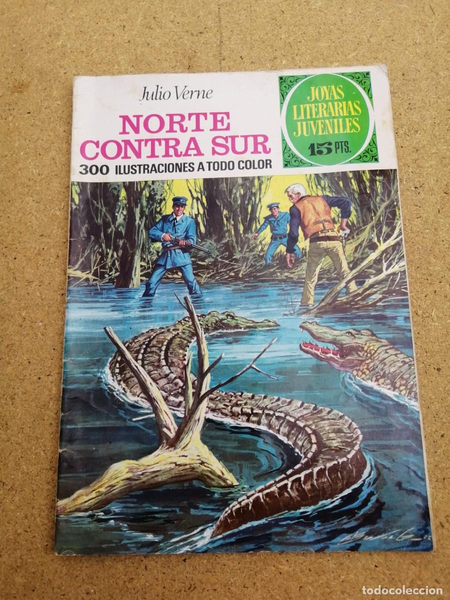 Tebeos: COMIC. JOYAS LITERARIAS JUVENILES. NORTE CONTRA SUR (JULIO VERNE)