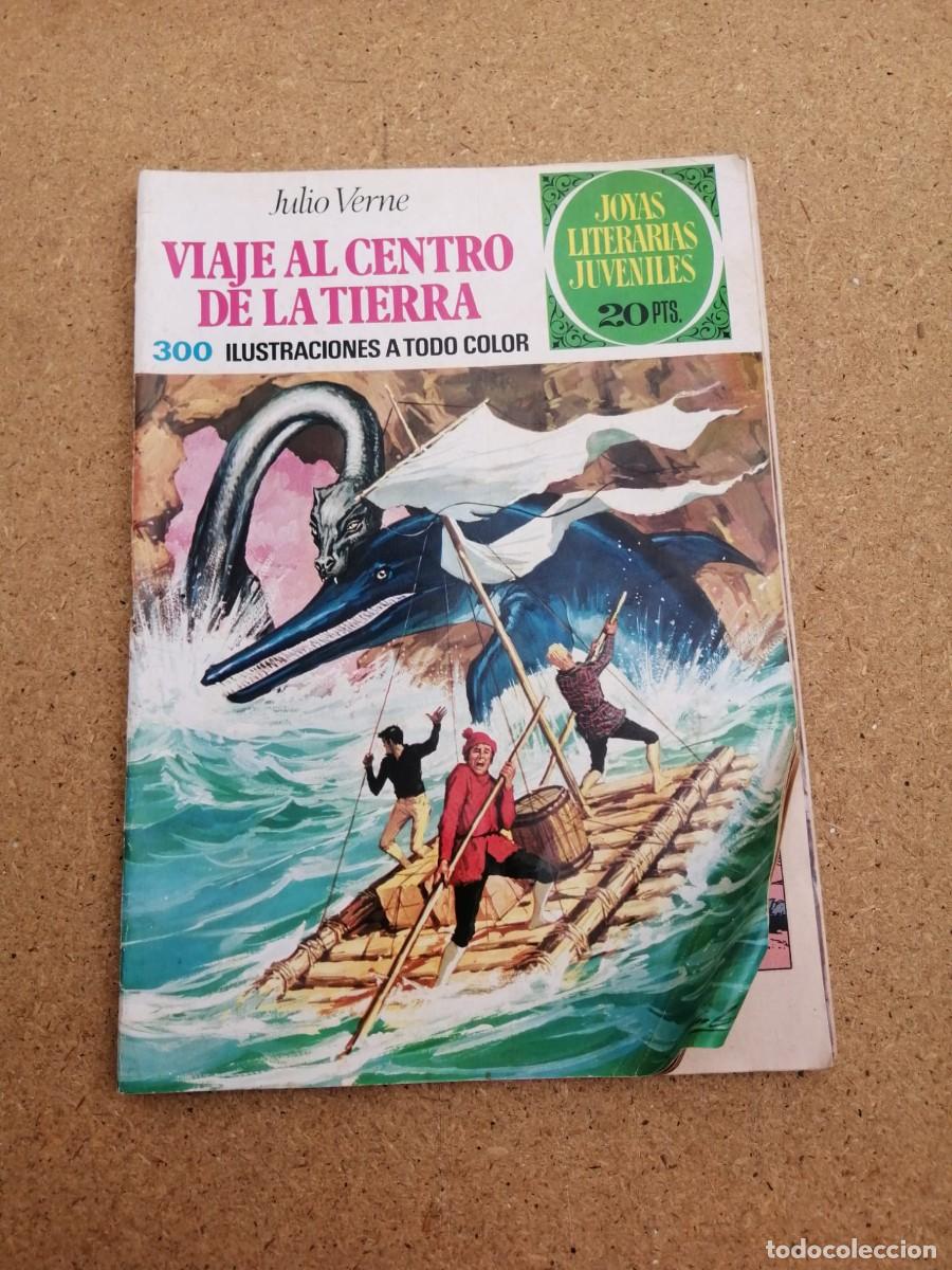 Tebeos: COMIC. JOYAS LITERARIAS JUVENILES. VIAJE AL CENTRO DE LA TIERRA (JULIO VERNE)