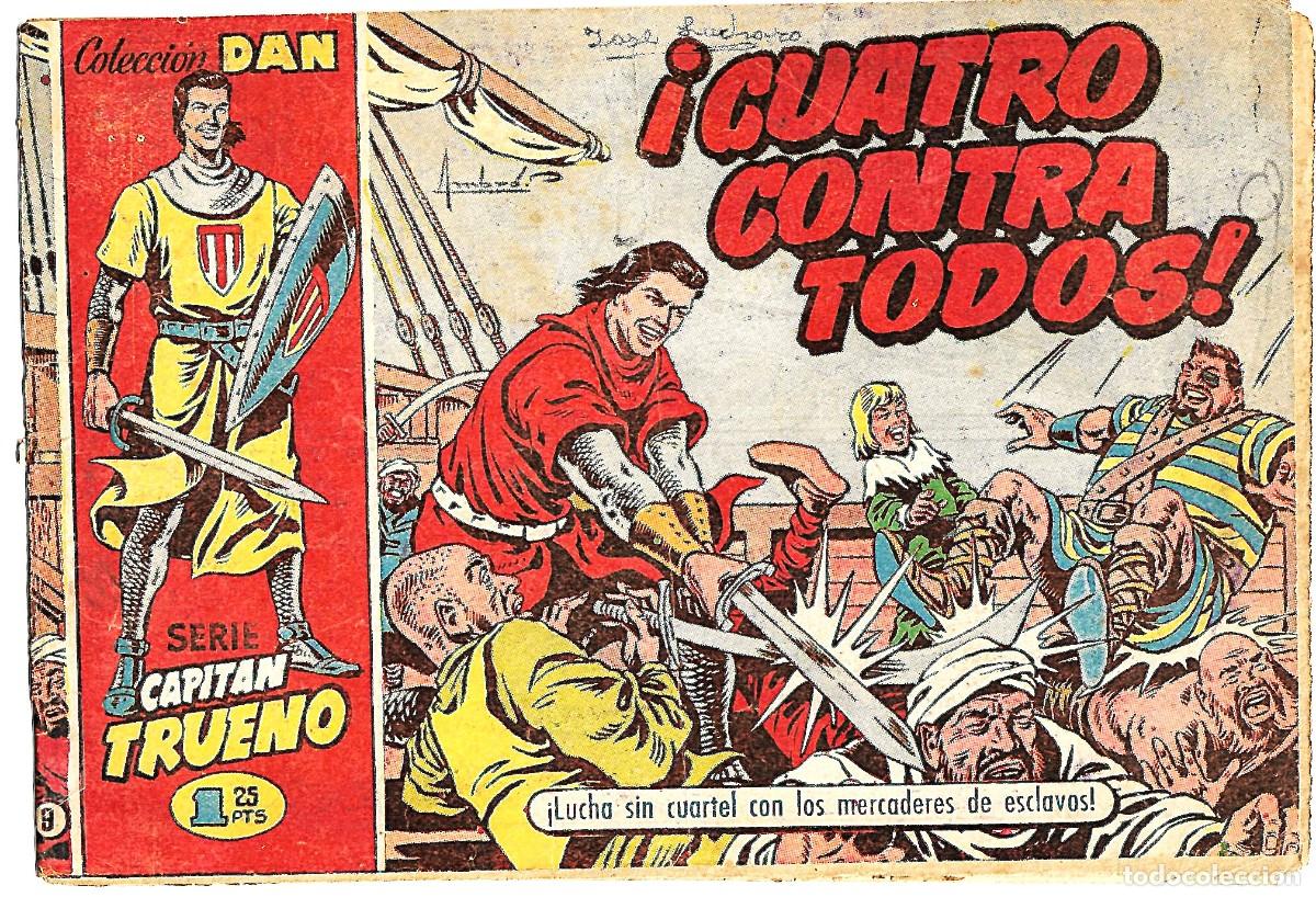 Tebeos: EL CAPITAN TRUENO N&ordm; 9 ORIGINAL BRUGUERA- BIEN-LEER DESCRIPCION Y VER FOTOS