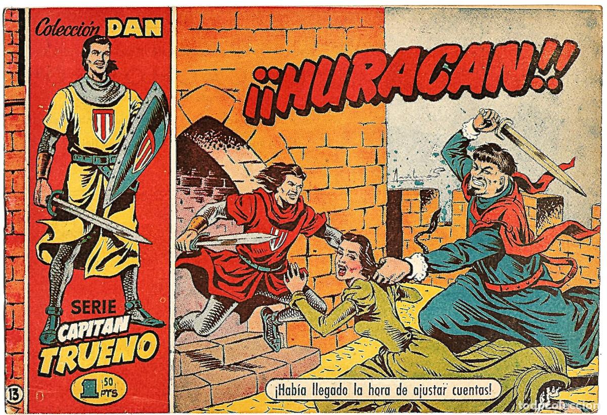 Tebeos: EL CAPITAN TRUENO N&ordm; 13 ORIGINAL BRUGUERA- MUYBIEN-LEER DESCRIPCION Y VER FOTOS